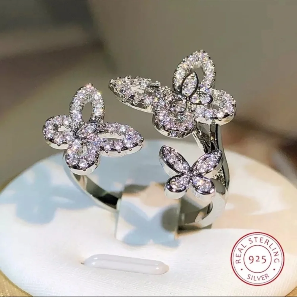 925 Sterling Silver 🦋 RING